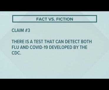 Facts vs. Fiction: From COVID-19 to flu shots