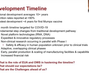 The Status of COVID-19 Vaccines - Stanford Department of Medicine Grand Rounds - 9 September 2020