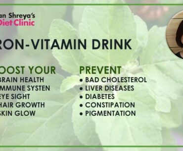 Iron Vitamin Drink -Dietitian Shreya