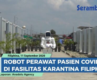 Robot Perawat di FIliphina  Dirancang Kelompok Siswa, Bertugas Melayani Pasien Covid 19