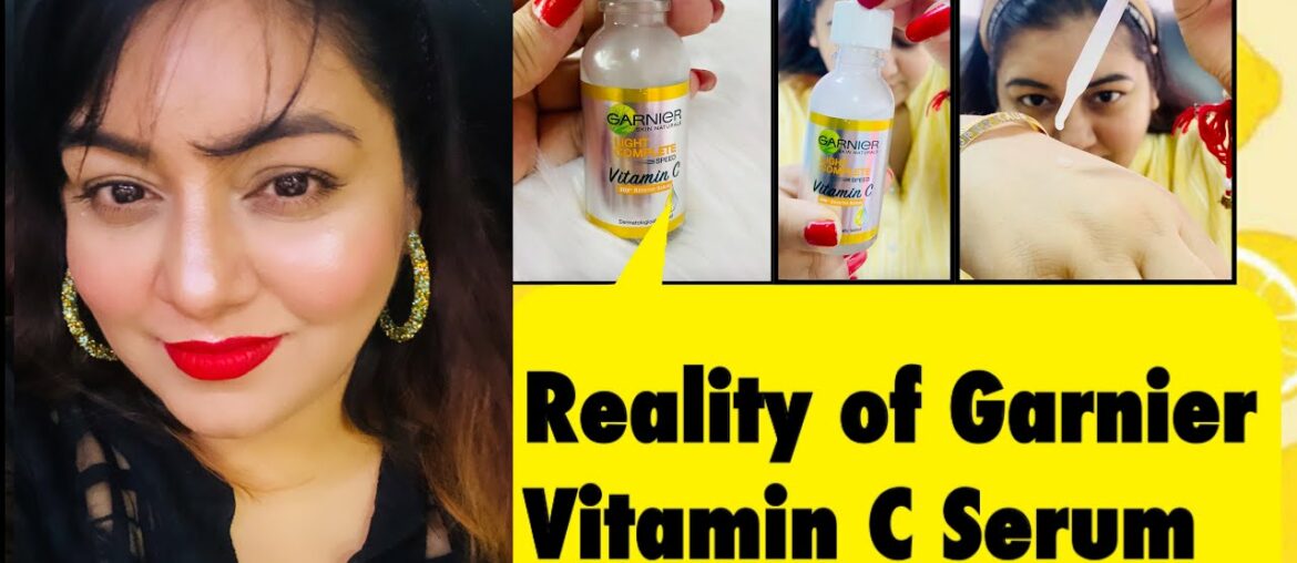 Reduce Dark Spots with Garnier Vitamin C Serum | JSuper Kaur