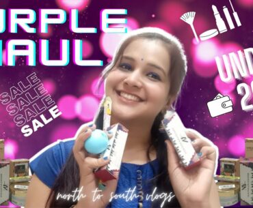 #Purplle Haul || Beauty And Skin Care || Affordable Prices || My Favourite Brands|| under 200