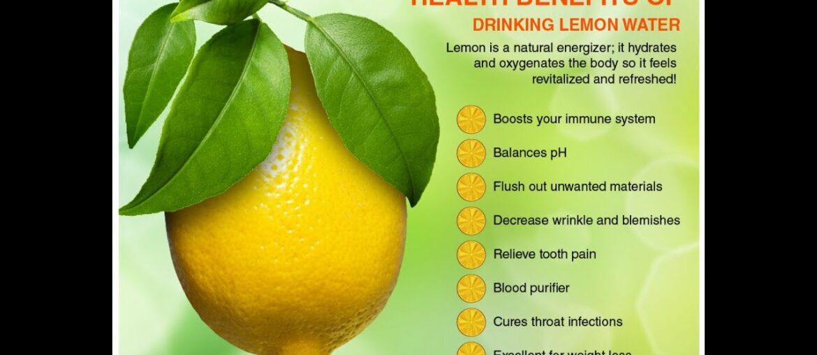 5 Lemon Water Benefits | Detox | Covid-19