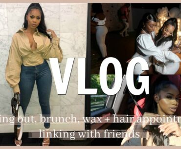 DOSE OF DANA | BRUNCH, WORKING OUT, WAX + HAIR APPOINTMENT, LINKING WITH FRIENDS