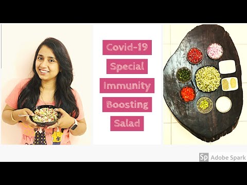 COVID-19 Special Homemade Salad ||  DIY Homemade Immunity Boosting Salad