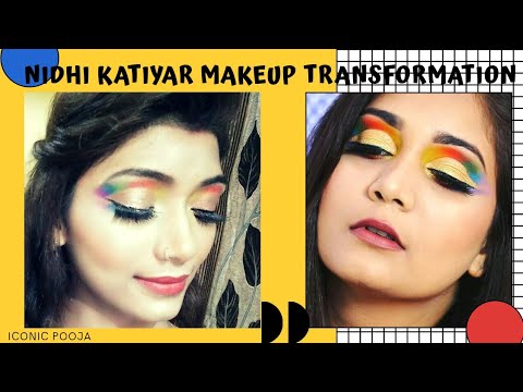 Nidhi katiyar inspired makeup look || full review- 20 something complete face palette|| ICONIC POOJA