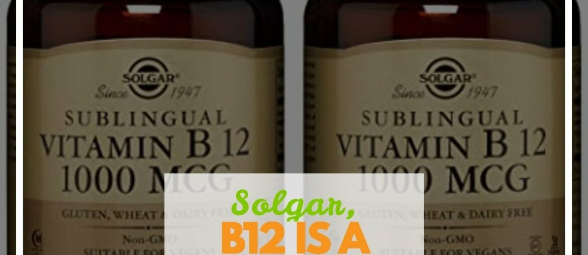 Solgar, Sublingual Vitamin B12 1000 mcg, 250 Nuggets