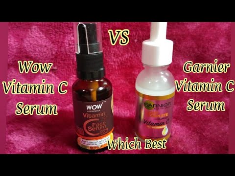 Garnier Vitamin C serum vs wow skin science Vitamin C serum | Review & Comparison