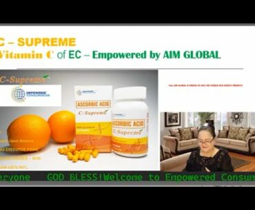 C - SUPREME - Vitamin - C of EC by - Coach Janet Bisares