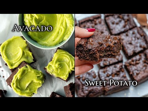 Flourless Chocolate Brownie | Avacado Brownie | Sweet Potato Brownies | Gluten free Brownie