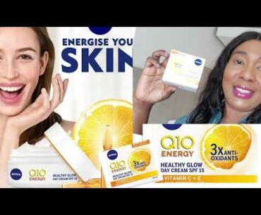 #Niveaq10facecream  NIVEA Q10 ENERGY VITAMIN C + E ANTI WRINKLE FACE DAY CREAM SPF15.