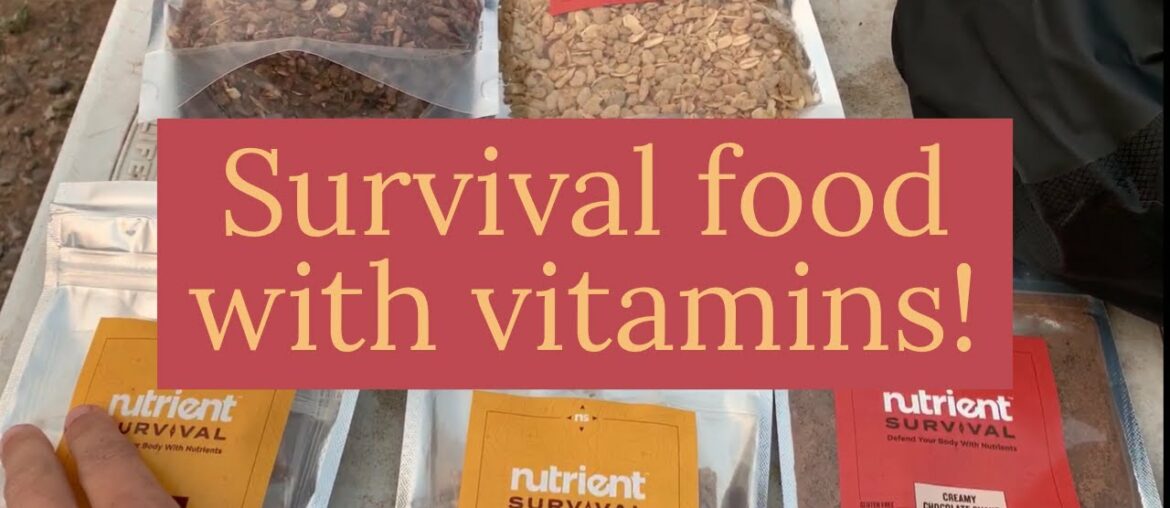 Nutrient Survival Review - Survival Food With Vitamins! [Prep 365: EP182]