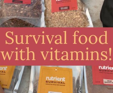 Nutrient Survival Review - Survival Food With Vitamins! [Prep 365: EP182]