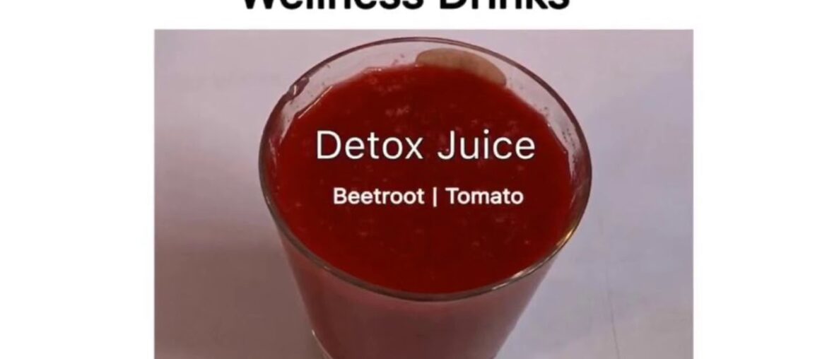 Wellness Drinks | Detox Juice |  Beetroot & Tomato