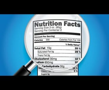 How to Read Nutrition on Food Labels