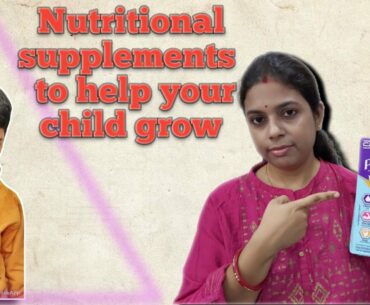 Nutritional supplements to help your child grow