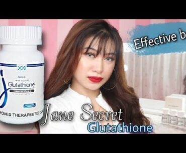 GLUTA WITH COLLAGEN AND VITAMIN C? | EFFECTIVE BA? | Jane Secret Glutathione | Roanne Barroga