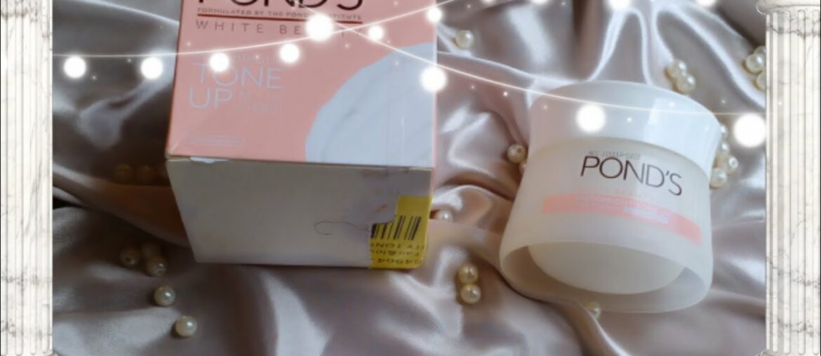 Pond's White Beauty InstaBright Tone Up Milk Cream ||Quick make up look Review,Skin Lightening Cream