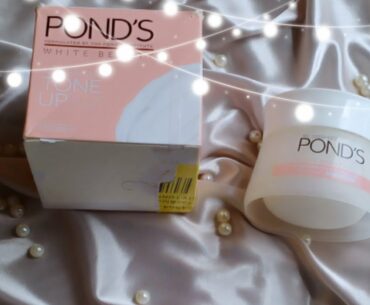 Pond's White Beauty InstaBright Tone Up Milk Cream ||Quick make up look Review,Skin Lightening Cream