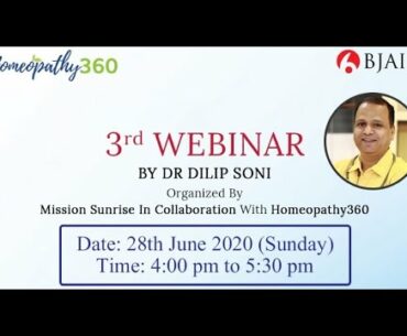 Immune system and treatment of Covid19 by homeopathic medicines - Dr Dilip Soni