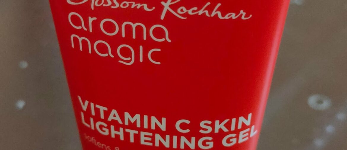 Aroma magic vitamin C skin lightening gel||Spf 30||Honest review. #aromamagic #skinlighteninggel