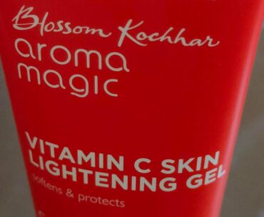 Aroma magic vitamin C skin lightening gel||Spf 30||Honest review. #aromamagic #skinlighteninggel