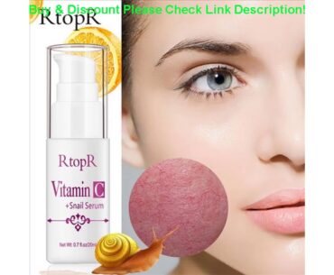 Best Vitamin C Face Whitening Serum Snail Anti-Aging Firming Skin Repair Serum Hyaluronic Acid Mois