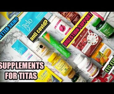 Vitamins and Supplements for Titas of Manila #YeyAndieHealth