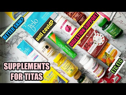 Vitamins and Supplements for Titas of Manila #YeyAndieHealth