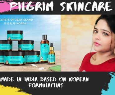 Pilgrim India| Korean Range Products Review | Korean Based Beauty Products |Ezena Styles