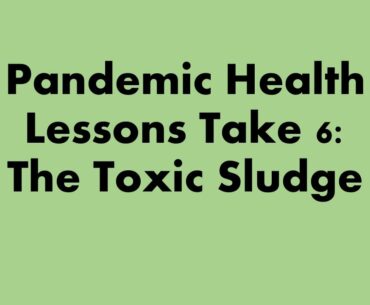 Pandemic Health Lessons Take 6: Avoiding the Toxic Soup You Live In