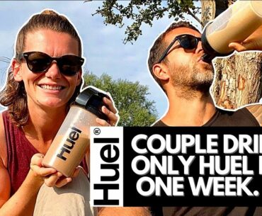 Couple drink only HUEL for 7 days, no food!....This is what happened.