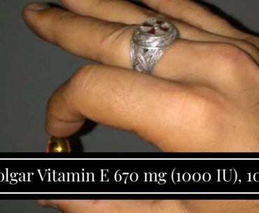 Solgar Vitamin E 670 mg (1000 IU), 100 Mixed Softgels - Natural Antioxidant, Skin & Immune Syst...