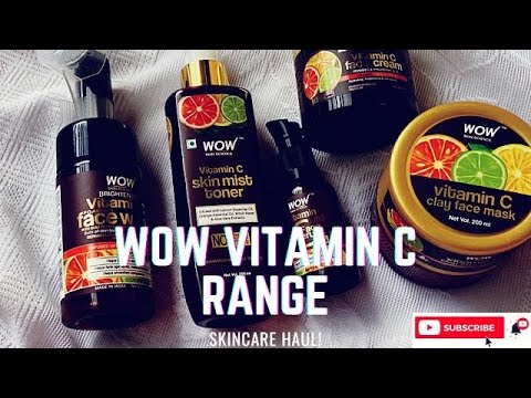 Honest Review - WOW Vitamin C Range Review (Skincare Haul) | Get clear skin |Rae Views|