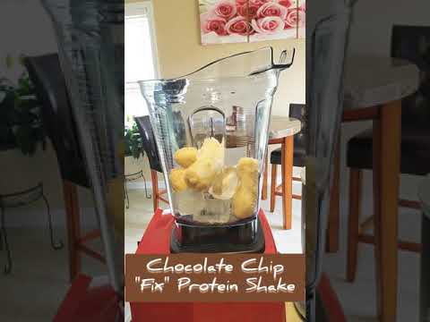 Chocolate Chip "Fix" Protein Shake