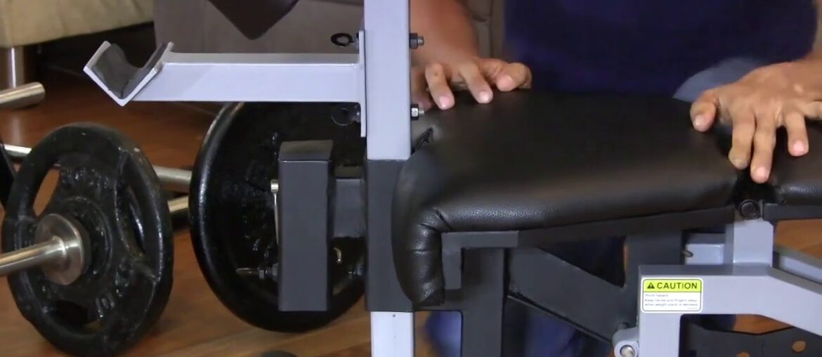 Larson Performance Engineered Bench with Biceps Preacher Curl