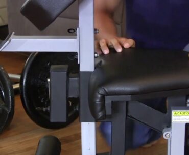 Larson Performance Engineered Bench with Biceps Preacher Curl