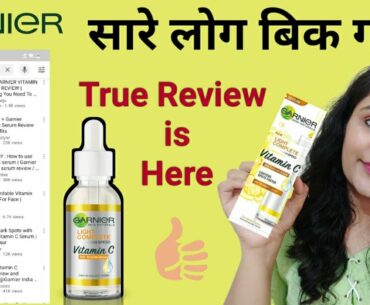 *NEW* Garnier Vitamin C Face Serum Review | Everything You Need To Know || Really Worth The Hype ?