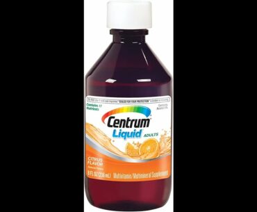 Reviews: Centrum Liquid Multivitamin / Multimineral Supplement Citrus Flavor 8 Ounce (Value Pac...