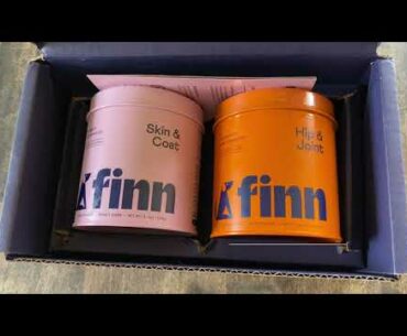 Unboxing: Finn Premium Supplements & Vitamins for  Dogs