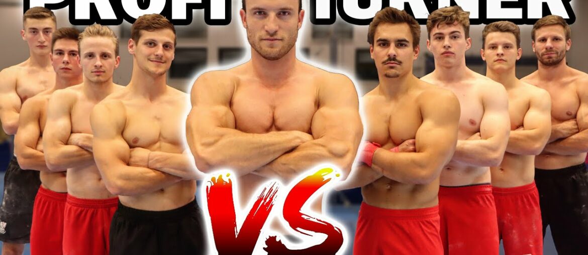 Sascha Huber VS. Profi Turner | Nationalteam gegen Fitness Youtuber!