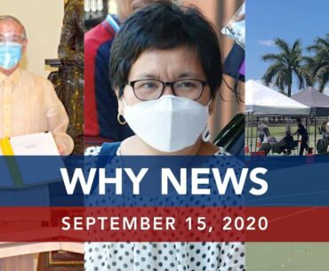UNTV: Why News | September 15, 2020
