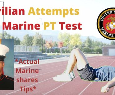 Civilian Makes an Attempt on the  U.S Marine Physical Test | Pass or Fail???