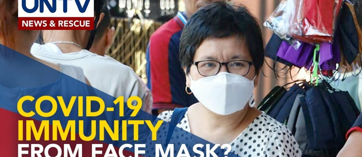 Infectious disease specialist believes UK study that face mask could give COVID-19 immunity