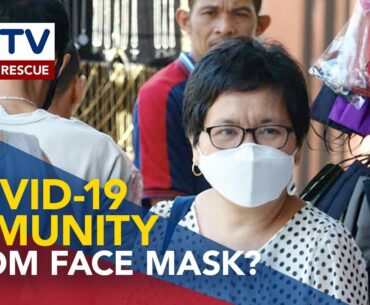 Infectious disease specialist believes UK study that face mask could give COVID-19 immunity