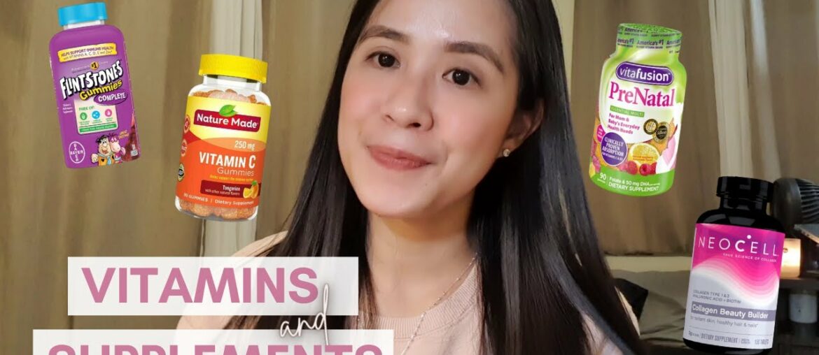 MY VITAMIN SUPPLEMENT ROUTINE + MY KIDS VITAMIN |Annee Fair