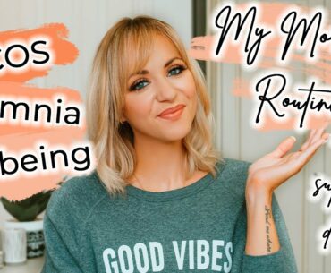 My Morning Routine & Daily Supplement Diary *What I Take For PCOS/Insomnia/Wellbeing etc!*