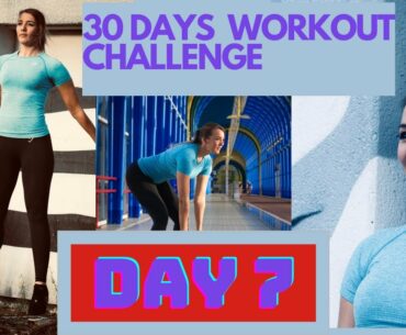 Day 7 | 30 Day Workout CHALLENGE // fullbody workout // home workout | lucyb_fit