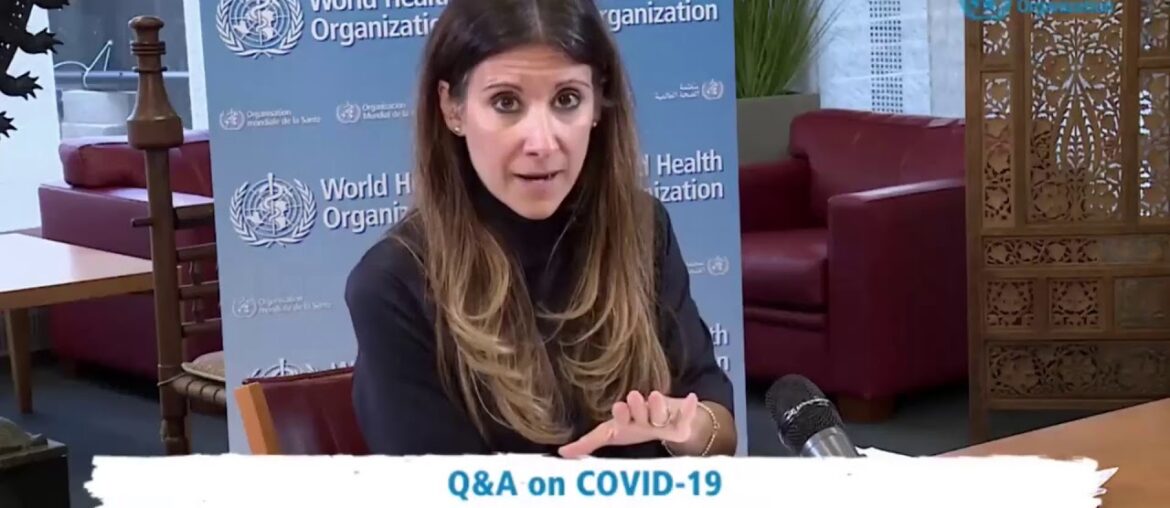 LIVE: The WHO discusses COVID-19 testing, serological tests, reinfections and immunity