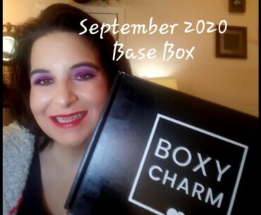 Makeup - September 2020 Boxy Charm - Base Box Unboxing